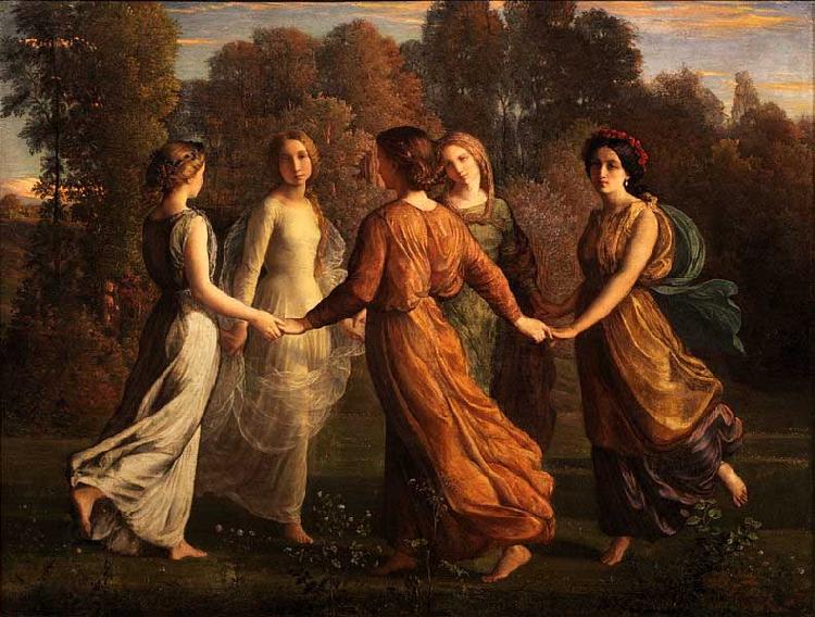 Louis Janmot Poem of the Soul - Sunrays China oil painting art